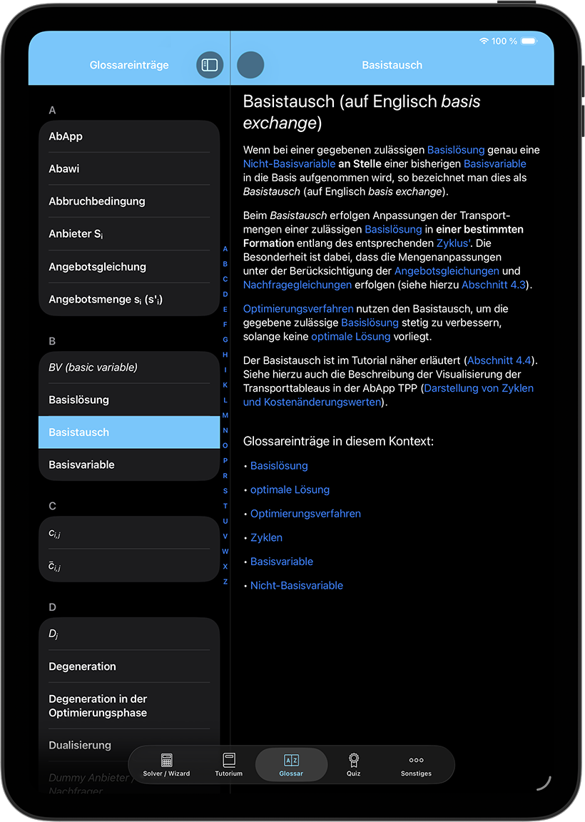 Fachbegriffe im Überblick