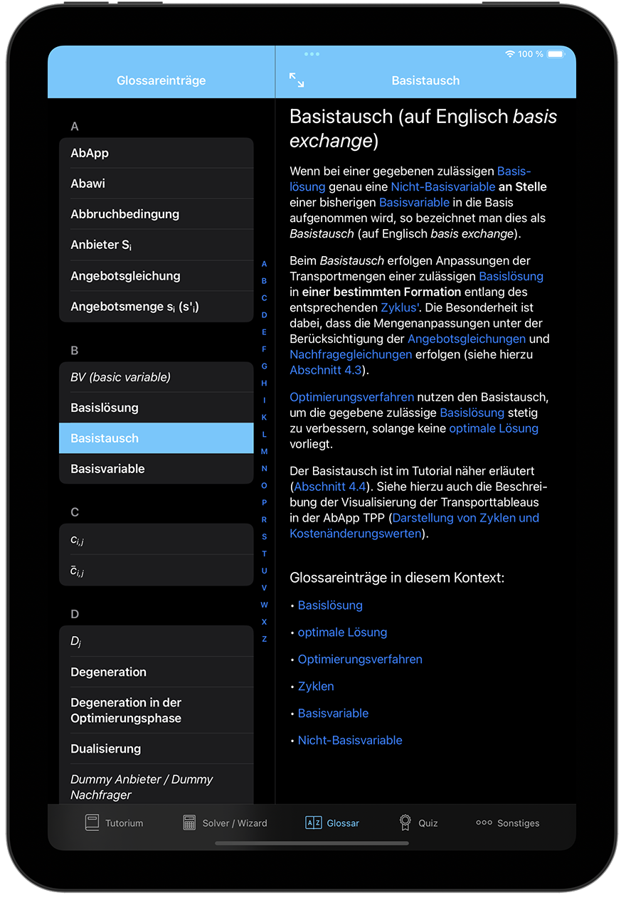 Fachbegriffe im Überblick