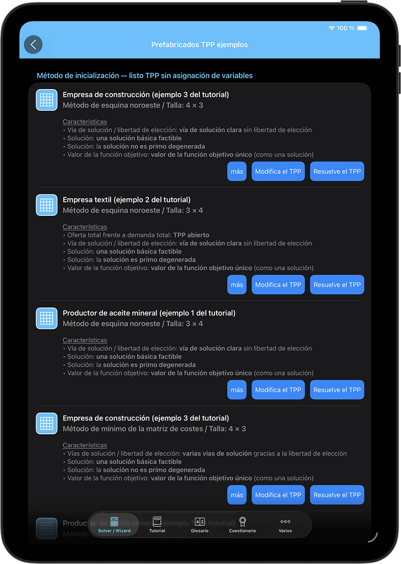 Empiece ahora mismo... con los ejemplos de TPP